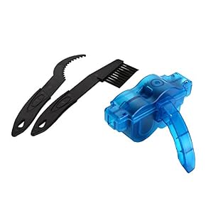 VABNEER Cycling Bike Chain Cleaning Brush 3D Bike Chain Cleaner Chain Scrubber Quick Clean Tool For All Types of Bicycle…