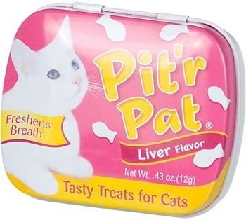 Chomp Pit'r Pat Liver Flavor Tasty Treats for Cats by Chomp