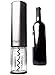 Ozeri Extravo Electric Wine Opener in Stainless Steel with Auto Activation (Button-Free Operation), Silver