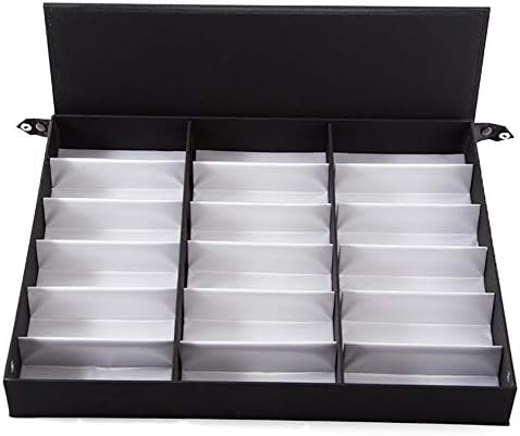 Yhjklm Sunglasses Protective Eyewear Case Bag 18-slot Glasses Sunglasses Storage Box Display Glasses Sunglasses Collection Box FLEXIBLE LIGHTWEIGHT