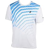 Prince Men's Graphic Crew (White/Blue)