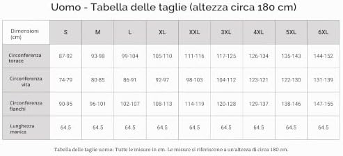 Basic Tee 6-pack, T-shirt Uomo, 1 Bianco, 1 Bianco, 1 Bianco, 1 Negro, 1 Negro, 1 Grigio, M
