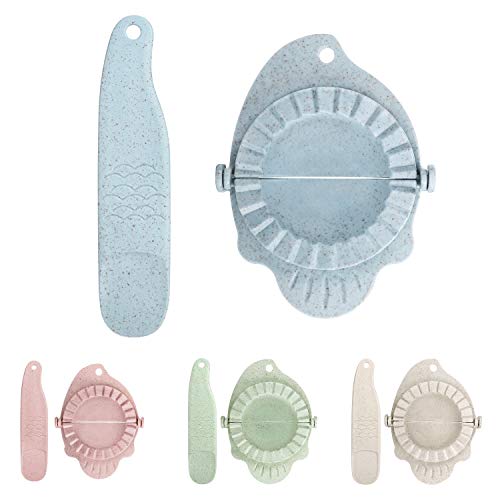 Simptech Dumpling Maker 4 Packs Set, Empanada Press/Ravioli Maker Cutter/Dumpling Mold, Environmentally Friendly Degradable Materials, Kitchen Accessories(8cm/3.15" Size) - Thumbnail 7