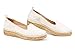 VISCATA Palafrugell Linen Flats, Soft Leather Innersole Cushion, Authentic Espadrilles Hand Made In Spain