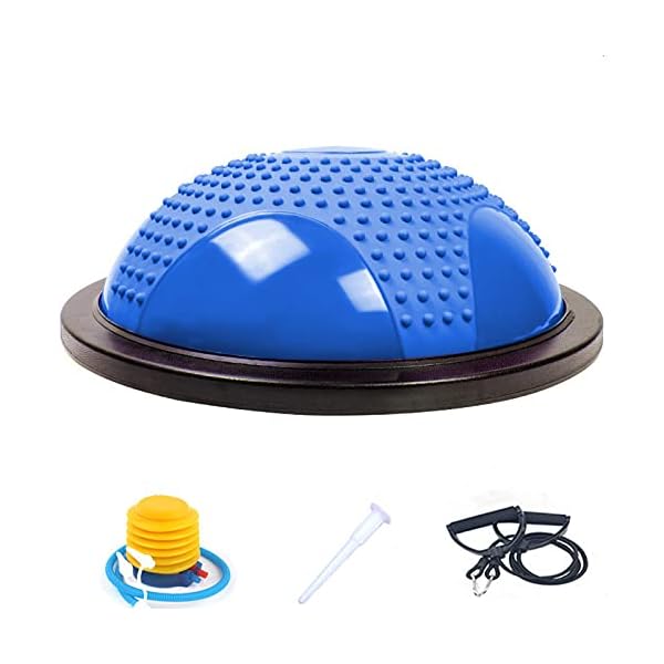 SANMONK-Balance-Board-Ball-Balance-Trainer-Gym-Ball-with-Strap-Yoga-Balance-Ball-and-Foot-Pump-Anti-Slip-for-Core-Training-Home-Fitness-Strength-Training-Workout-Gym-Stability-Workout SANMONK Balance Board Ball Balance Trainer Gym Ball with Strap Yoga Balance Ball and Foot Pump Anti Slip for Core…
