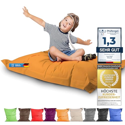 LAZY BAG® Riesen-Sitzsack XL 160x120 cm, 2-in-1 für Kids & Erwachsene