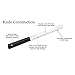 Rada Cutlery Bagel Knife Stainless Steel Blade Steel Resin Made in USA, 10-1/8 Inches, Black Handle