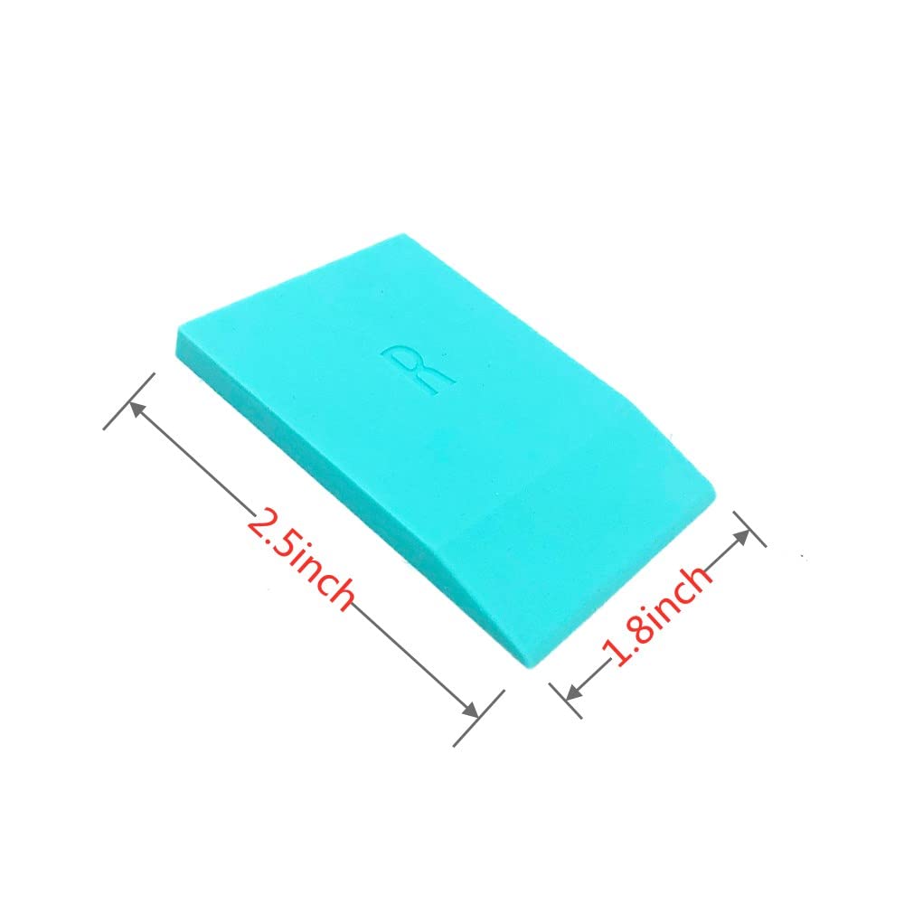 DGAGA 2 PCS Chalk Paste Paint with 2 PCS Mini Squeegees Chalk Paste Paint for Stencils Squeegee for Stencil Paste Ink Screen Printing Tool for Silk Screen Stencils on Wood,Ceramic,Fabric Art Supplies