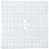 FeschDesign Shower Mat Non Slip | Non-Toxic (BPA-Free) & Anti-Bacterial | Bath Tub Mat with Original GripTight (TM) Technology & Powerful Suction Cups | 21