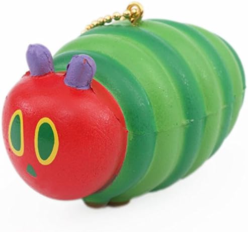 The Very Hungry Caterpillar squishy charm kawaii