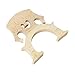 PIXNOR Cello Parts Maple 44 Cello Bridge (Wood Color)