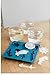 Kikkerland Ice Tray, Pirate, Black
