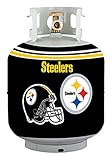 NFL Pittsburgh Steelers Propane Tank Cover/5 Gal. Water Cooler Cover, Black