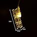 JUISEE LED Photo Clip String Lights Home Decor Indoor/Outdoor, Battery Powered String Lights Lamp for Home/Party/Christmas Decoration Christmas Birthday Wedding Party Festival Decor