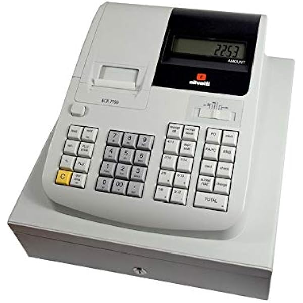 Olivetti ECR7190 - Caja registradora: Olivetti: Amazon.es: Oficina y papelería