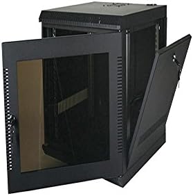 Quest Manufacturing Deep Wall Enclosure, Front/Side Access, 20 Unit, 39"H x 21"W x 28"D, Black (WM2019-20-02D)