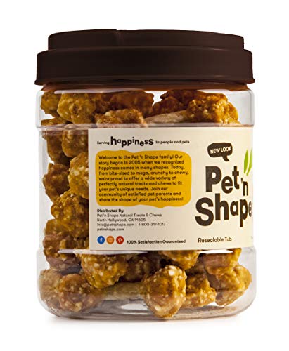 Pet 'N Shape Chik 'N Rice Dumbbells Natural Dog Treats, 16-Ounce