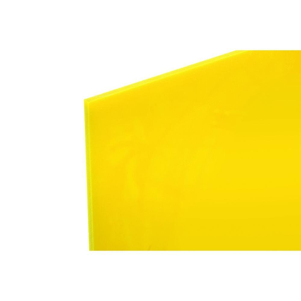 2037 Yellow, Translucent, Acrylic Sheet, 9 MM (0.35") Thick, 36" W x 48