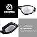O'Brighton Swimming Goggle With Earplug + Swimming Cap Waterproof + Convenient Store UV Protection Swimming Equipment Comfortable for Adult Men Women Black