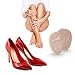 Ball of Foot Cushions High Heels - 3 Pairs (6 Pieces) - Soft Gel Insole Metatarsal Pads Shoe Inserts - Mortons Neuroma Callus Metatarsal Foot Pain Relief Bunion Forefoot Cushioning