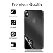 amFilm iPhone X Back Screen Protector Matte, Anti-Glare & Anti-Fingerprint (3-Pack) for Apple iPhone X, XS (3-Piece Kit)