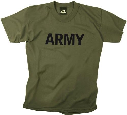 Kids Army T-Shirts Olive Drab Army Logo Shirt XSML