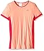 adidas Performance Girls Court Tee, Light/Pastel Red, Small