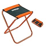 SPOFINE Portable Folding Stool, Lightweight Camping Stool Hold up to 330 lbs, Ultralight Folding Camp Chair, Foldable Outdoor Chairs for Travel, Camping, Hiking, Fishing, Shooting