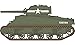 Airfix Vintage Classics WWII M4 Sherman MK I 1:76 Military Tank Plastic Model Kit A01303
