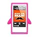 iPod Nano 7 Case, iPod Nano 8 Case, FiveBox 3D Penguin Soft Silicone Rubber Skin Case Cover for Apple iPod Nano 7th 8th Generation 7G 16GB(Hot Pink)