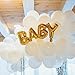 Pack of 100, 12 inches Party Balloons, Balloons Bulk, Balloons for Birthdays (White)
