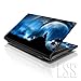 LSS 15 15.6 Inches Laptop Notebook Skin Sticker with 2 Wrist Pads - Reusable Cover Protector Vinyl Sticker Cover Decal Fits 13