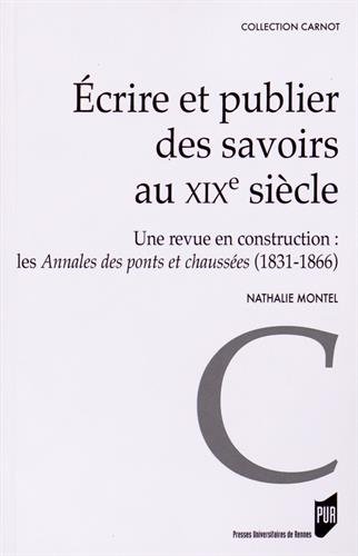 Écrire et publier des savoirs au XIXe siècle