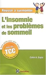 L' insomnie et les problèmes de sommeil