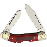 Rough Rider Lockback Black Cherry Bone RR1661