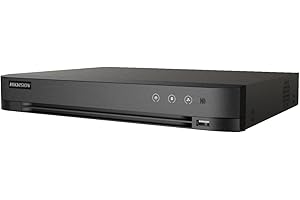 Hikvision H.265+ Turbo HD 8CH DVR 4K HDMI Supports up to 8MP TVI/ 4MP AHD/ 2MP CVI/Plus 4-CH 6MP IP CAM (HDD not Included)