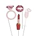 Party Birds Bachelorette Bridal Shower Photo Booth Props (10 Fully Assembled Props)