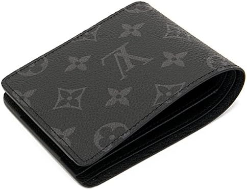 セット品 正規化粧箱付き ルイヴィトン モノグラムエクリプス Louis Vuitton 財布 二つ折り財布 メンズ モノグラム エクリプス ポルトフォイユ ミュルティプル M 並行輸入品 財布 Amazon