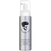 Avenue Man Sculpting Foam for Men - Frizz Control &amp; Firm Hold Hair Mousse for Men - Styling Hair Products - Mens Mousse for Hair Styling with No Crunch, Clean Texture &amp; Long-Lasting Lift - 7 oz