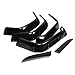 Pocket-Riveted Style Side Fender Wheel Flares Jeep Wrangler 4pc Set