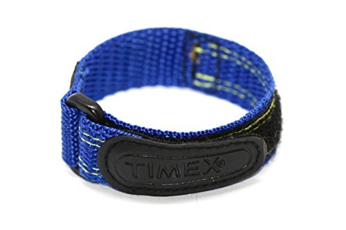 TIMEX 12-16MM Bright Blue Fast WRAP Replacement Watch Band Strap