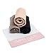Emprella Control Top Underwear High Waist Wavy Solid Color Tummy Control Cotton Panty Briefs- 3 Pack (Large/X-Large, Black/Tan/Taupe)
