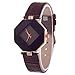 Gorday Watches for Women On Sale Clearance,Women Rhinestone Analog Quartz Watch Fashion Wrist Watch Casual Bracelet Watches Gift,Glass Dial Case Leather Band Watches