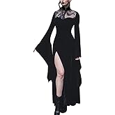 Insgoth Goth Dress for Women Fashion Alt Gothic Punk Trendy Dresses