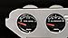 Dolphin Gauges 1955 1956 1957 1958 1959 Chevy Truck 5 GPS Gauge Dash Cluster Panel Set Black