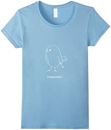 Womens BTS Crowtit T-shirt Large Baby Blue