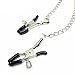 Nip ple Clamps Adjustable Tweezer with Chain Accessories Two Head Clip (Two Head)