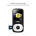 Aniee Portable MP3 Player, 16GB Lossless Sound Music Player with FM Radio Voice Recorder, Come with Headphone Armband, Expandable Up to 64 GB, Black