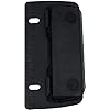 WEDO 67801 2fach Taschenlocher Kunststoff zum Abheften für 8 cm Lochung mit 12 cm Skala, Schwarz