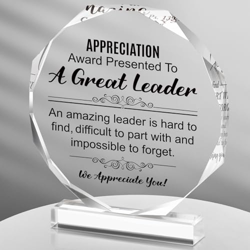 Acrylic Coach Thank You Sign
